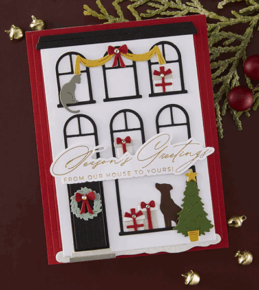 Alternative view of Spellbinders - City Holiday Etched Dies