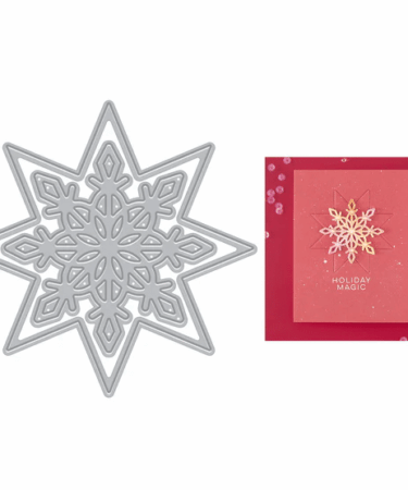 Hero Arts - Snowflake Star Etched Dies
