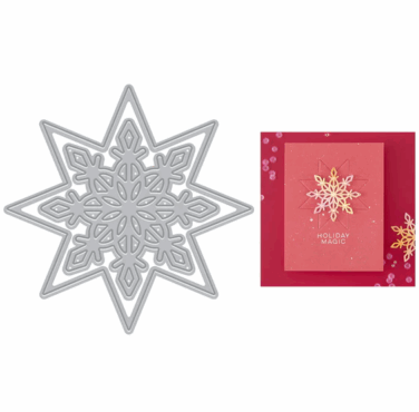 Hero Arts - Snowflake Star Etched Dies