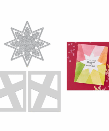 Hero Arts - Very Merry Star Die & Stencil Bundle