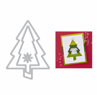 Hero Arts - Festive Tree Die Etched Dies