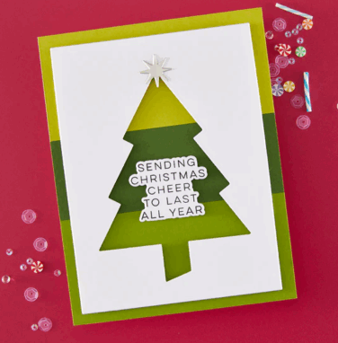 Alternative view of Hero Arts - Festive Tree Die Etched Dies