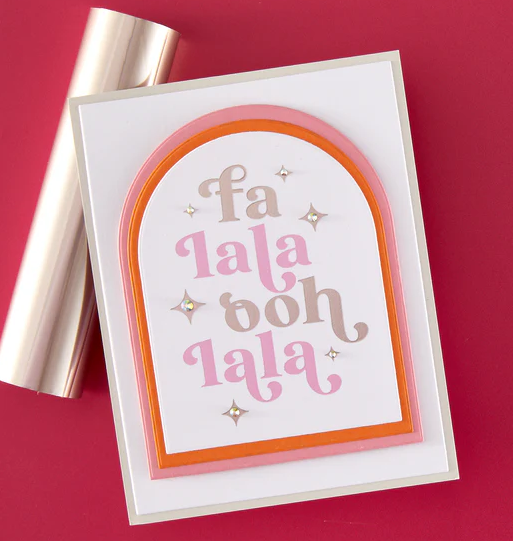 Hero Arts - Fa La La BetterPress + Foil Set - immagine 2