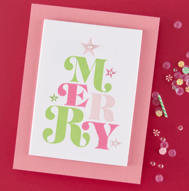 Alternative view of Hero Arts - Merry BetterPress + Foil Set