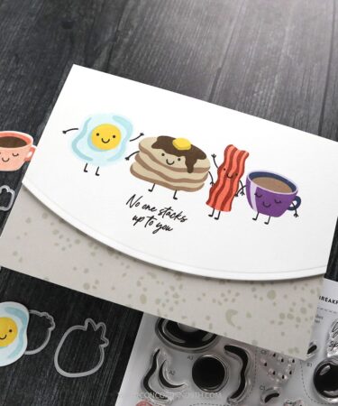 Alternative view of Concord & 9th - Breakfast Buddies Stamp Set (6 x 8)