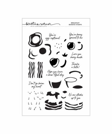 Concord & 9th - Breakfast Buddies Stamp Set (6 x 8)