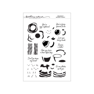 Concord & 9th - Breakfast Buddies Stamp Set (6 x 8)
