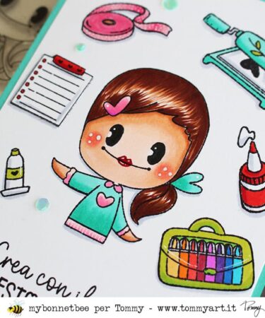 Alternative view of TOMMY ART - Tommy clear stamps – Scrapper queen by Dolcelegno