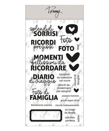 TOMMY ART - Tommy clear stamps – Ricordi preziosi