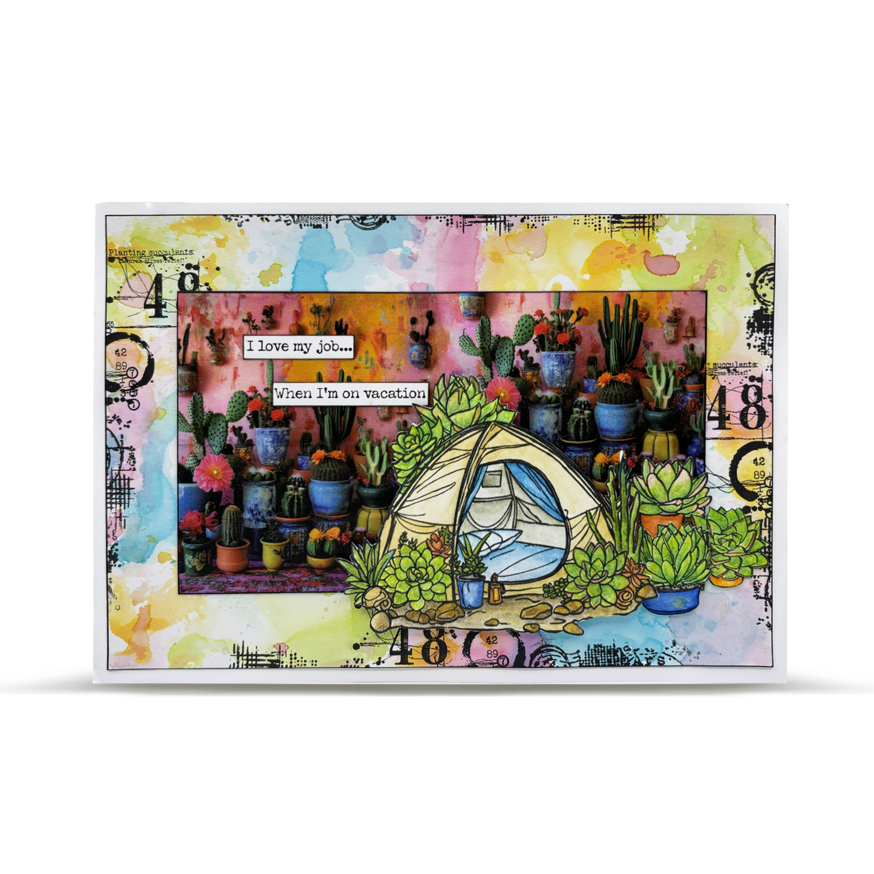 AALL & CREATE - WASHI TAPE -Spiked & Blooming - immagine 2