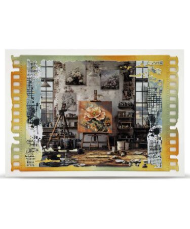 Alternative view of AALL & CREATE - WASHI TAPE -Painterly Petals