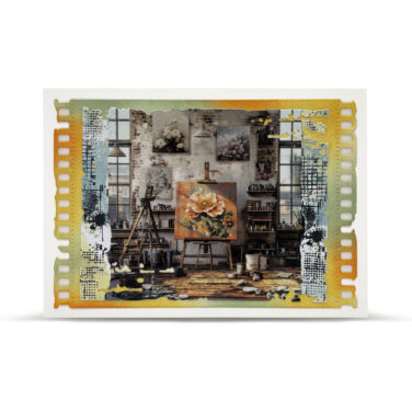 Alternative view of AALL & CREATE - WASHI TAPE -Painterly Petals