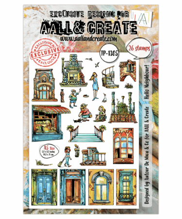 AALL & CREATE - STAMP SET A5 - Hello Neighbour!
