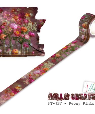 AALL & CREATE - WASHI TAPE -Peony Pinks
