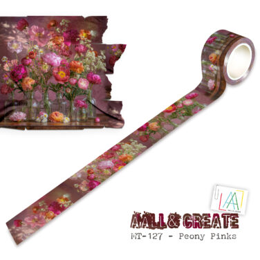 AALL & CREATE - WASHI TAPE -Peony Pinks