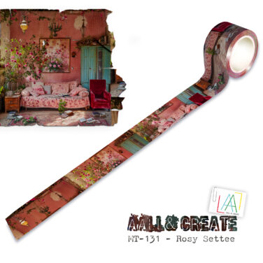 AALL & CREATE - WASHI TAPE -Rosy Settee