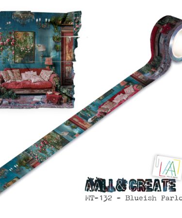 AALL & CREATE - WASHI TAPE -Blueish Parlor