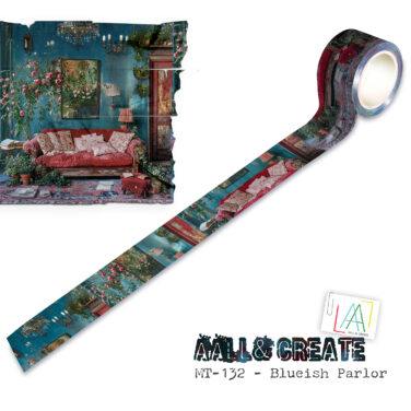 AALL & CREATE - WASHI TAPE -Blueish Parlor