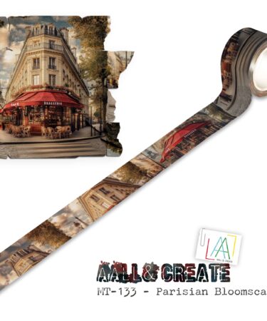 AALL & CREATE - WASHI TAPE -Parisian Bloomscape
