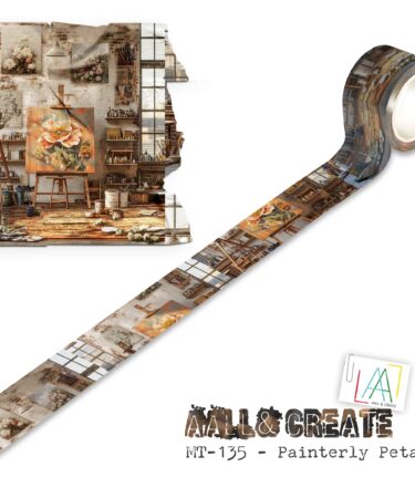 AALL & CREATE - WASHI TAPE -Painterly Petals