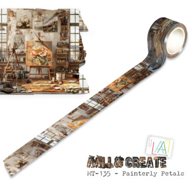 AALL & CREATE - WASHI TAPE -Painterly Petals