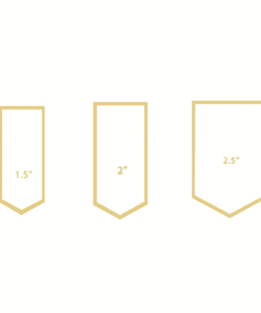 Alternative view of Vaessen Creative • 3-in-1 Tag Punch Bunting