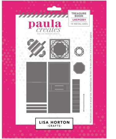 Lisa Horton Crafts Paula Creates Die Set - Treasure Book