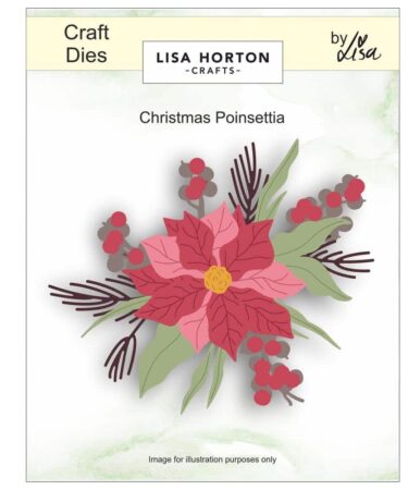 Lisa Horton Crafts Layering Dies - Christmas Poinsettia