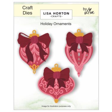 Lisa Horton Crafts Layering Dies - Holiday Ornaments