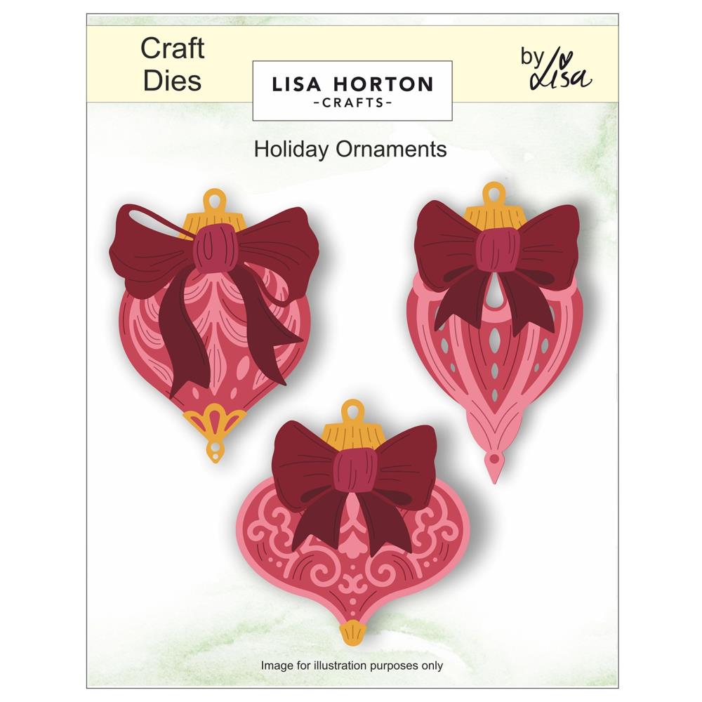 Lisa Horton Crafts Layering Dies - Holiday Ornaments