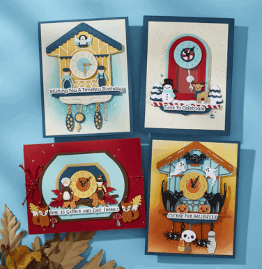 Alternative view of SPELLBINDERS - Cuckoo Cottage Die Bundle