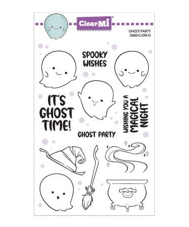 IMPRONTE D'AUTORE - set di timbri Ghost Party