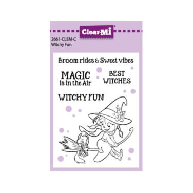 IMPRONTE D'AUTORE -  set di timbri Witchy Fun