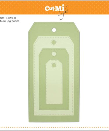 IMPRONTE D'AUTORE - fustelle  Maxi Tag cucite