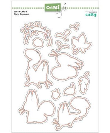 IMPRONTE D'AUTORE -fustelle  Nutty Explorers