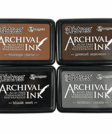 Tim Holtz Distress Archival Ink - Kit Basics (4pcs)