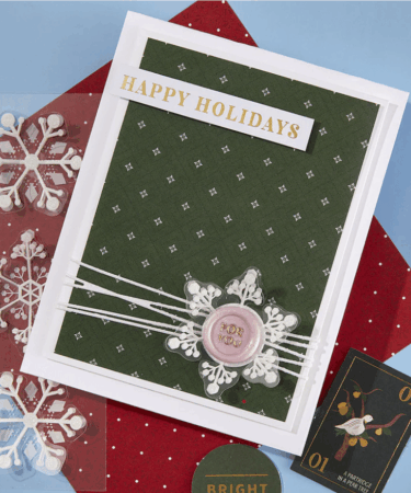 Alternative view of Spellbinders  - Merry Moments Dimensional Snowflakes