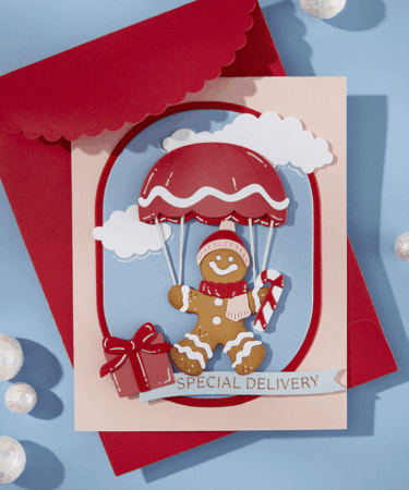 Alternative view of Spellbinders -in collaborazione con Stamperia - Fustelle Gingerbread Delivery