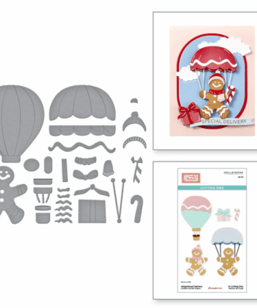 Spellbinders -in collaborazione con Stamperia - Fustelle Gingerbread Delivery