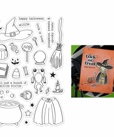 Hero Arts - Hero Arts Tricks and Treats Clear Stamp Set