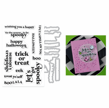 Hero Arts - Hero Arts Season’s Creepings Stamp & Cut Set