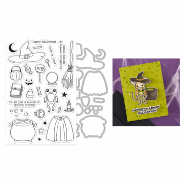 Hero Arts - Hero Arts Tricks and Treats Stamp & Cut Set