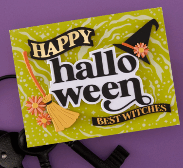 Alternative view of Hero Arts - Hero Arts Happy Halloween Etched Dies