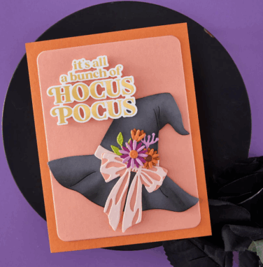 Alternative view of Hero Arts - Hero Arts The Witch’s Hat Etched Dies