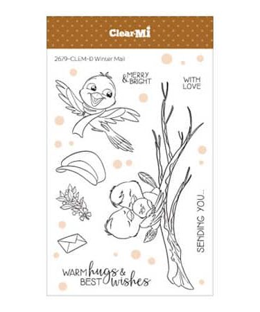 IMPRONTE D'AUTORE - set di timbri-  Winter mail