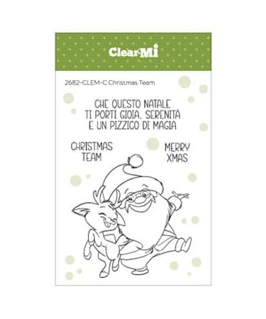 IMPRONTE D'AUTORE - set di timbri-  Christmas Team