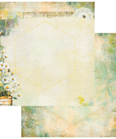 49 AND MARKET Collezione Botanical Buzz  - Carta patterned 12x12 - Delicate