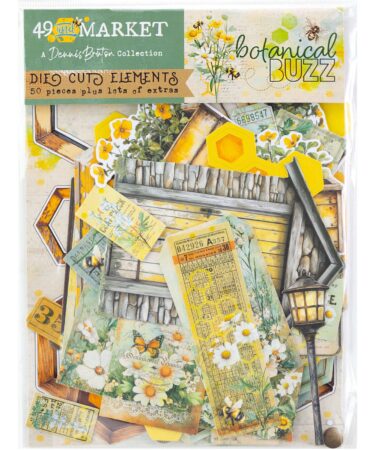 49 AND MARKET Collezione Botanical Buzz  - Die-cut Elements