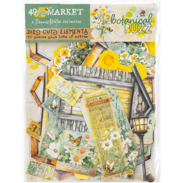 49 AND MARKET Collezione Botanical Buzz  - Die-cut Elements