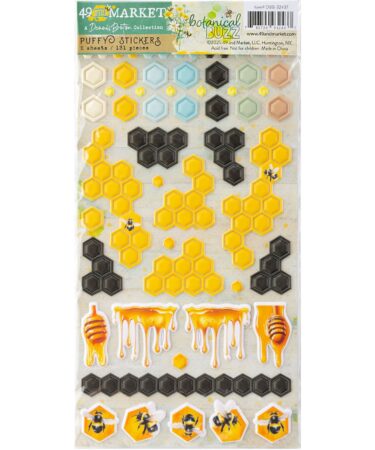 49 AND MARKET Collezione Botanical Buzz  -  Puffy Stickers